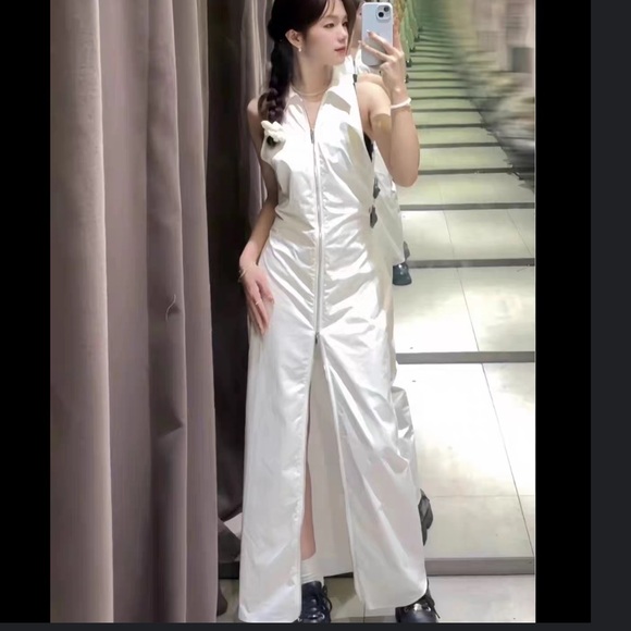 Zara Midi Topcoat Dress - Picture 2 of 15